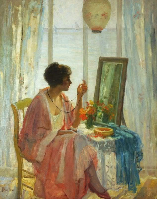 The morning sun by Pauline Lennards Palmer,A3(16x12")Poster