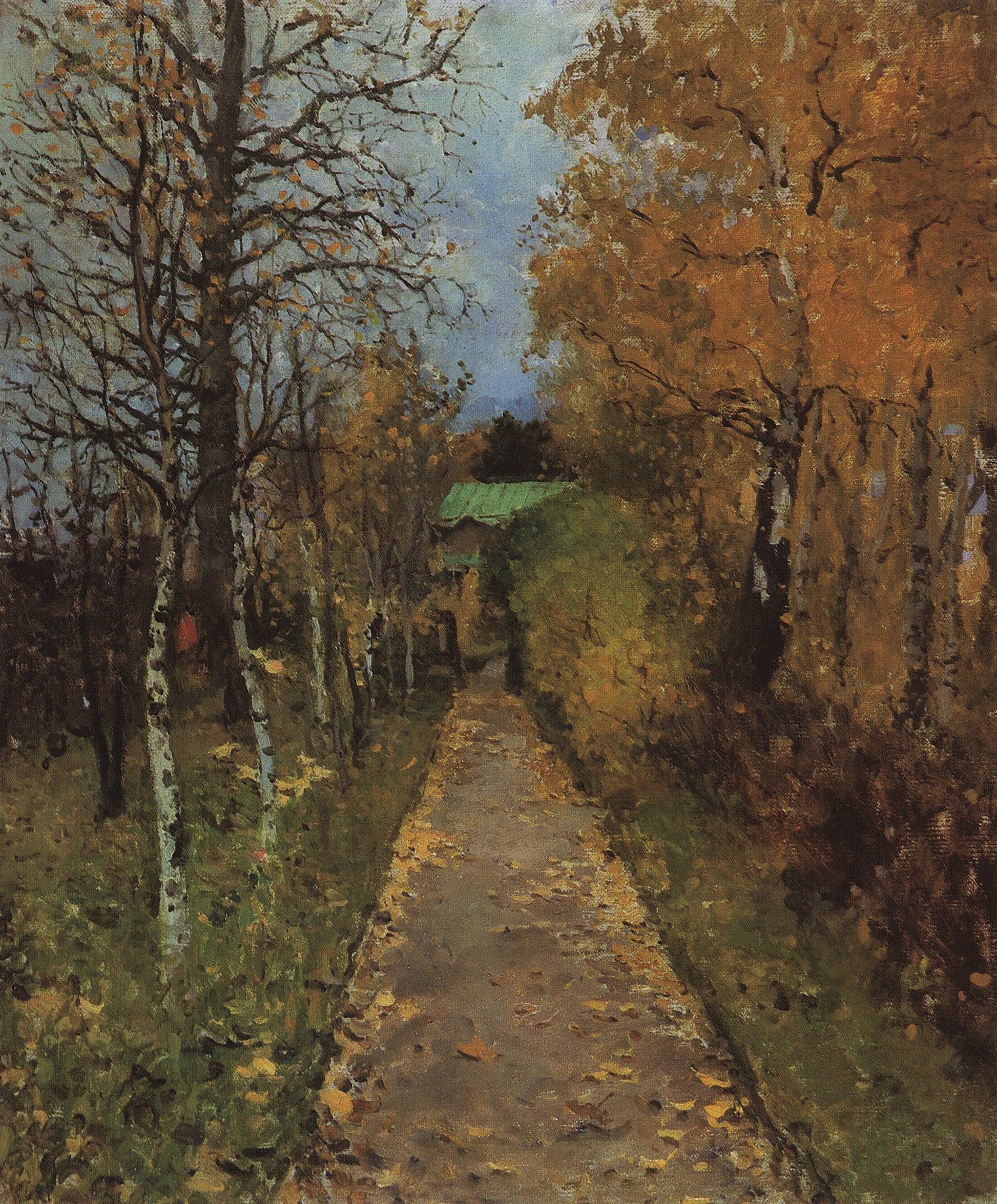 Autumn in Zhukovka by Constantin Alexeevich Korovin,A3(16x12")Poster