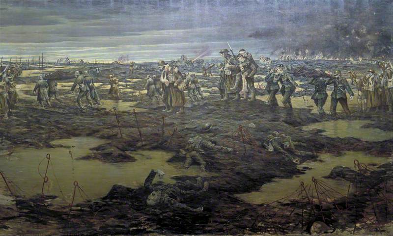 The Harvest of Battle by Christopher Nevinson,16x12(A3) Poster