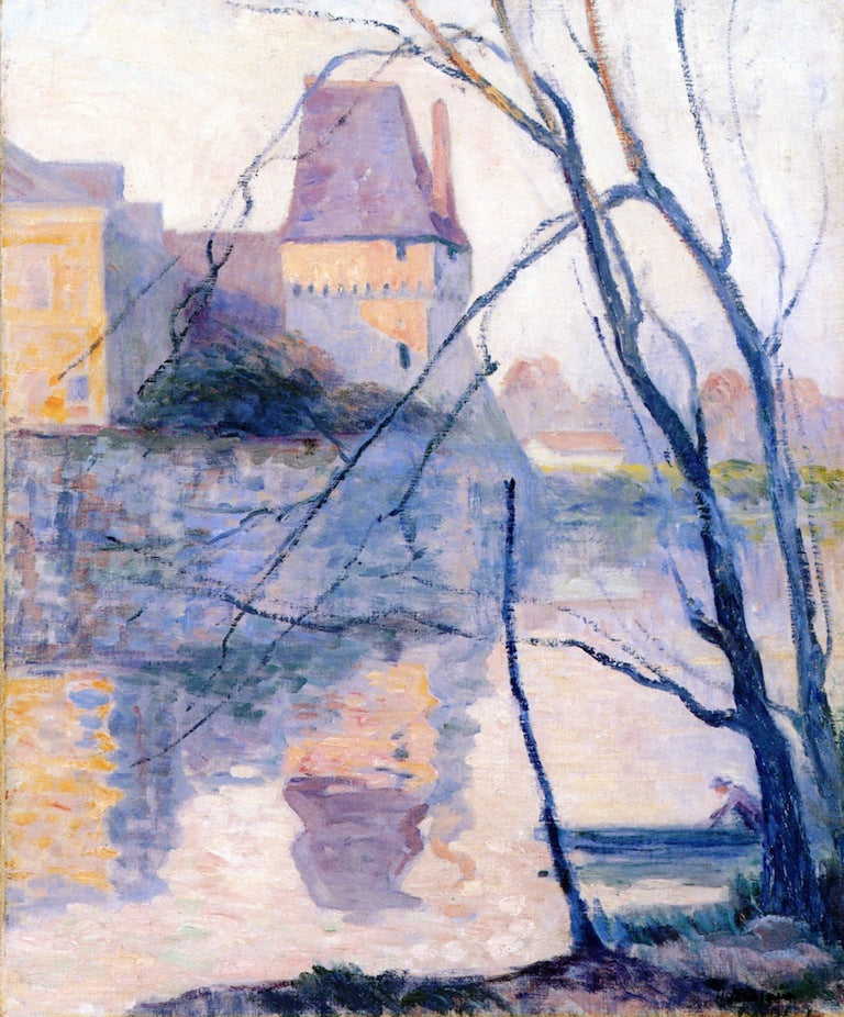 The Chateau du Pierrefonds by Henri Lebasque,A3(16x12")Poster