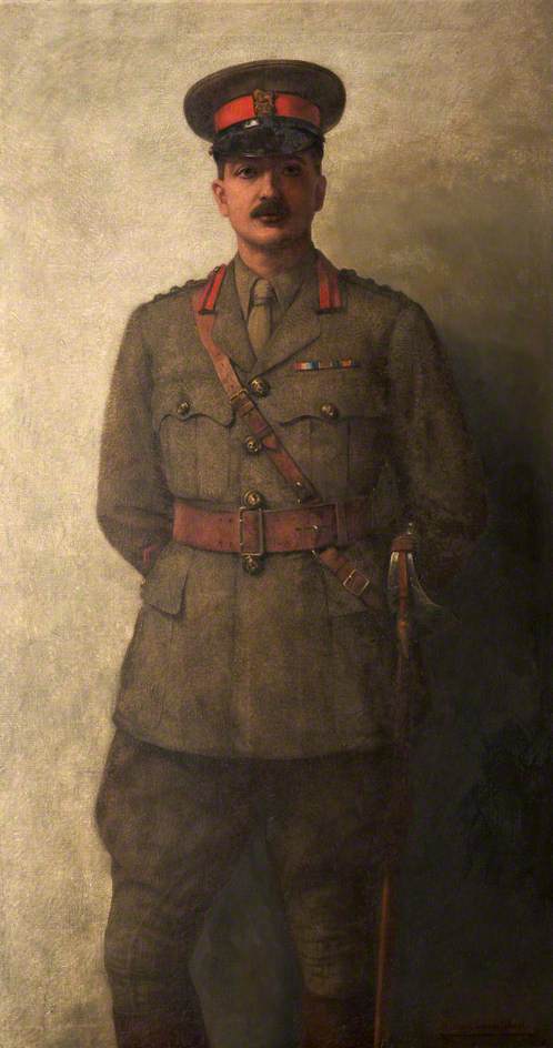 Captain T. N. C. Nevill by Herbert Gustave Schmalz,A3(16x12")Poster