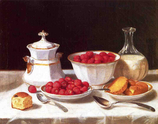 The Dessert Table, vintage artwork by John F. Francis, A3 (16x12") Poster Print