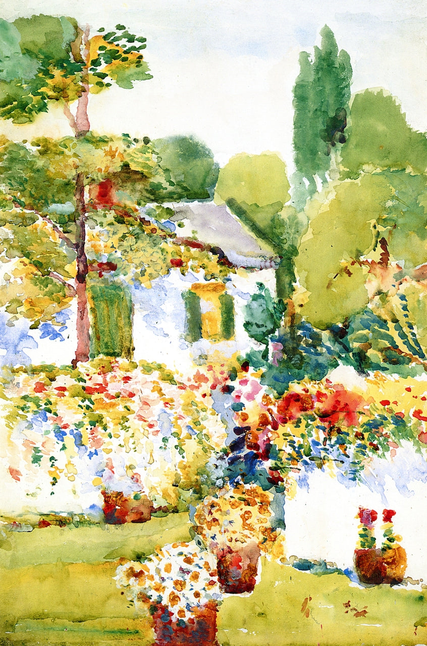 Flowering Wall by Annie G. Sykes,A3(16x12")Poster