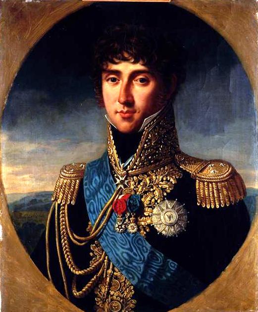 Philippe Antoine d'Ornano, vintage artwork by Robert Lefèvre, 12x8" (A4) Poster