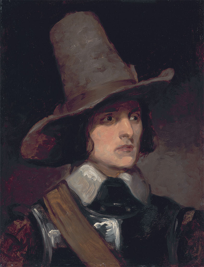 Portrait of Augustus Leopold Egg, vintage artwork by Richard Dadd, A3 (16x12") Poster Print