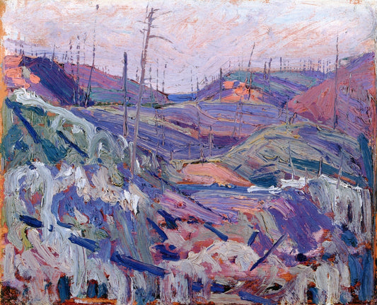 Fire-Swept Hills by Tom Thomson,16x12(A3) Poster