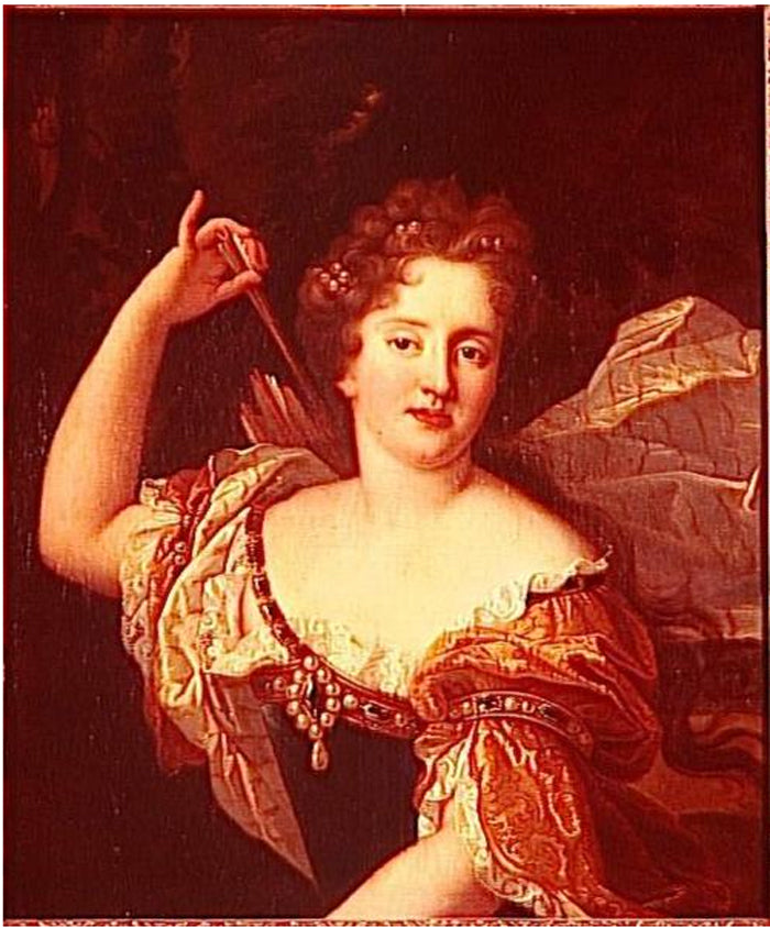 Liselotte, vintage artwork by Pierre Mignard, 12x8" (A4) Poster