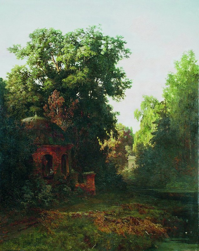 In the Old Park by Gavriil Kondratenko,A3(16x12")Poster