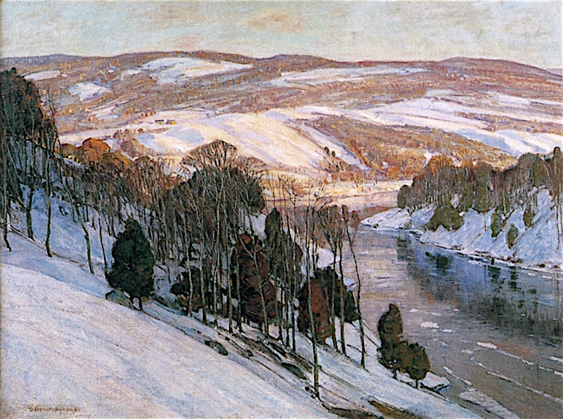 Silence and Fleeting Light by George Gardner Symons,A3(16x12")Poster