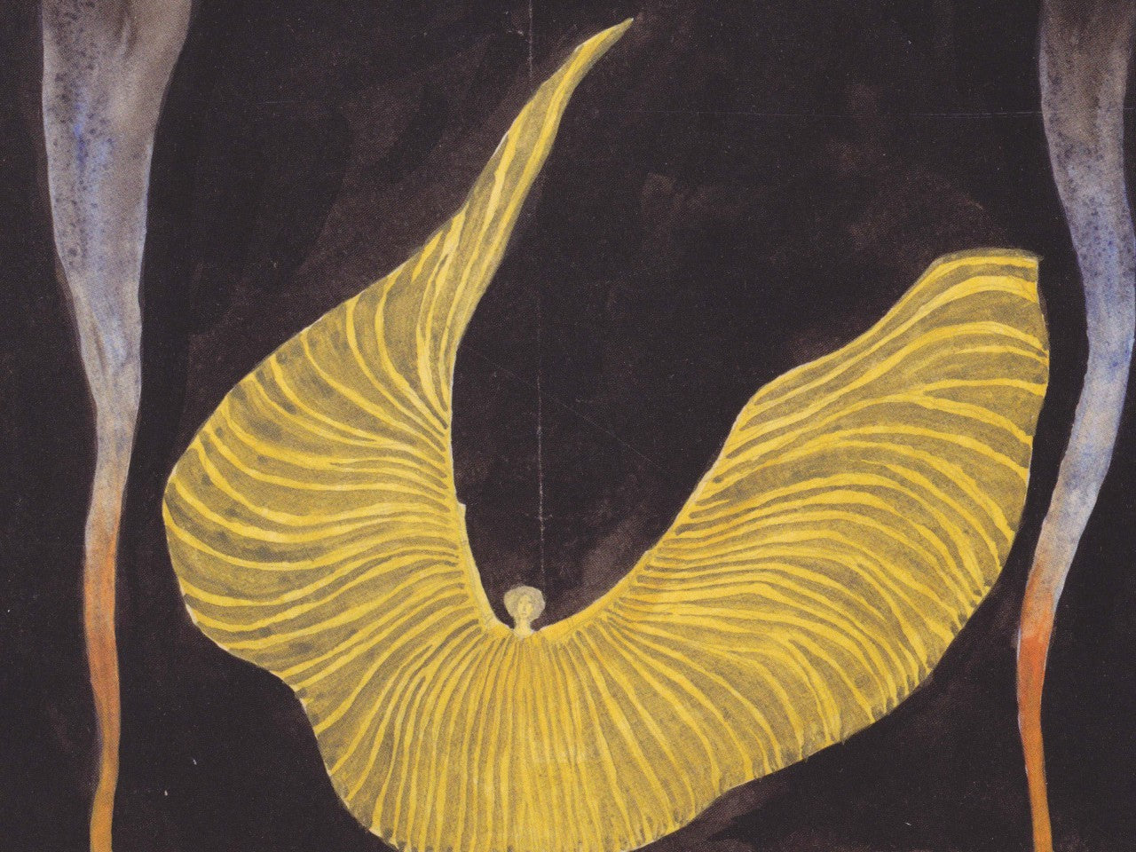 Serpentine Dancer by Koloman Moser,A3(16x12")Poster