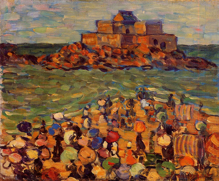 Chateaubriand's Tomb, St Malo by Maurice Prendergast,A3(16x12