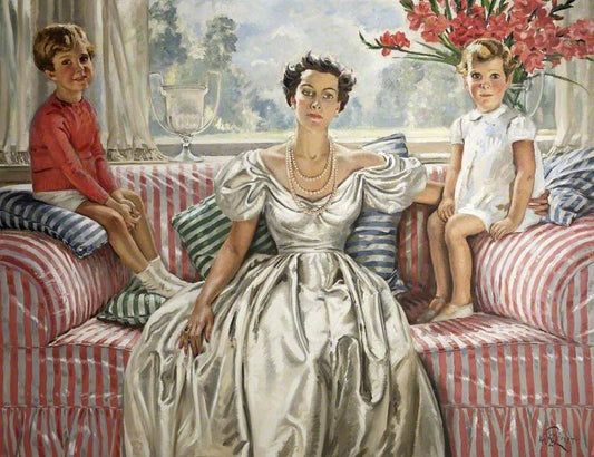 The Open Window by William Bruce Ellis Ranken,16x12(A3) Poster