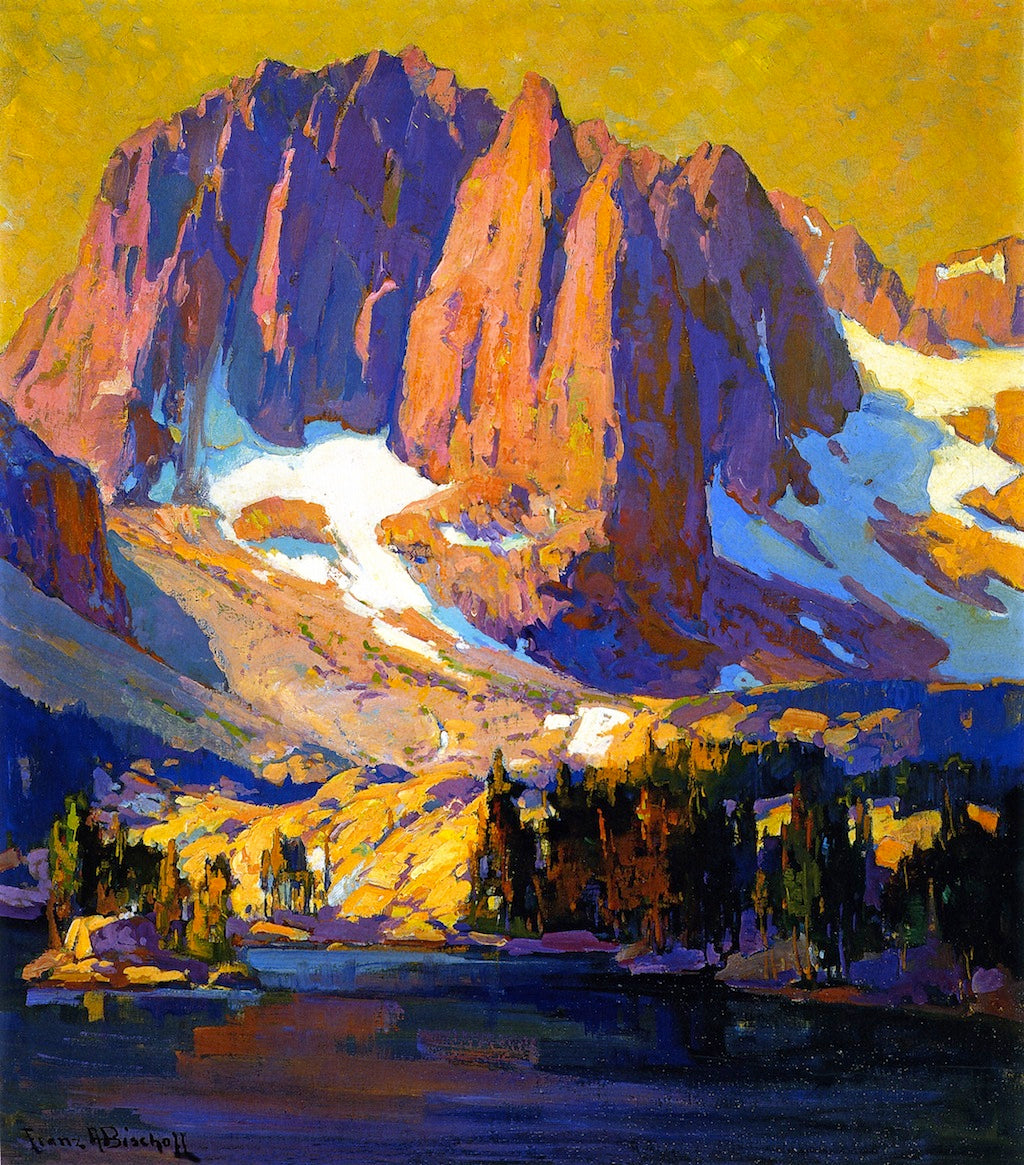 Mount Alice at Sunset by Franz Bischoff,A3(16x12")Poster
