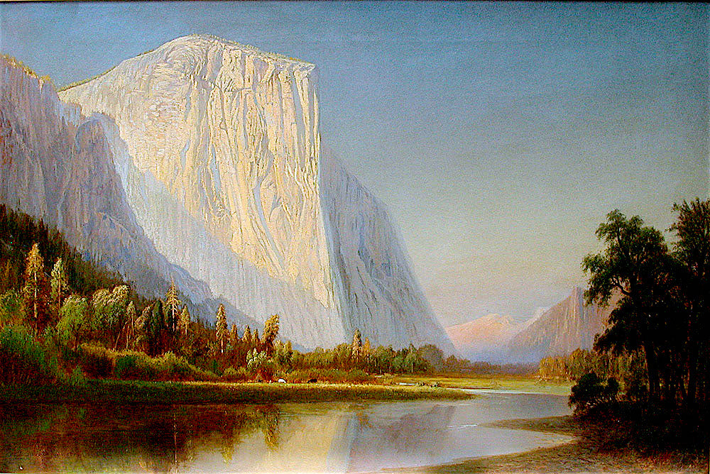 El Capitan, vintage artwork by Gilbert Munger, 12x8" (A4) Poster