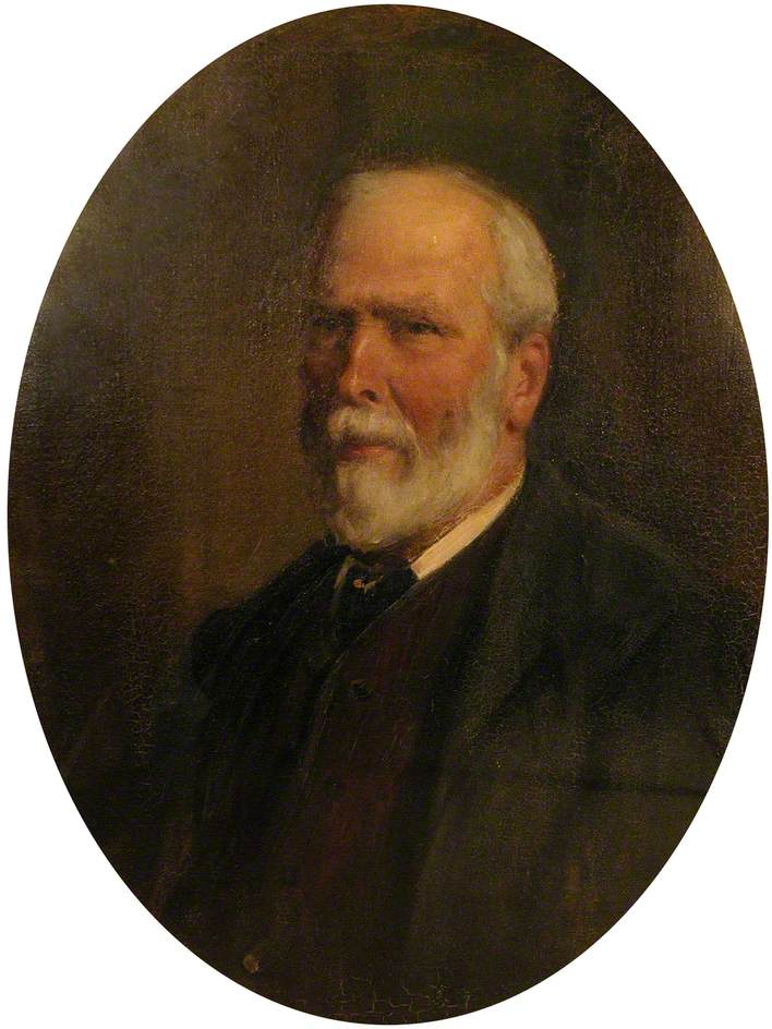 Thomas Littlejohn Galbraith, Town Clerk, vintage artwork by Alexander Ignatius Roche, 12x8" (A4) Poster