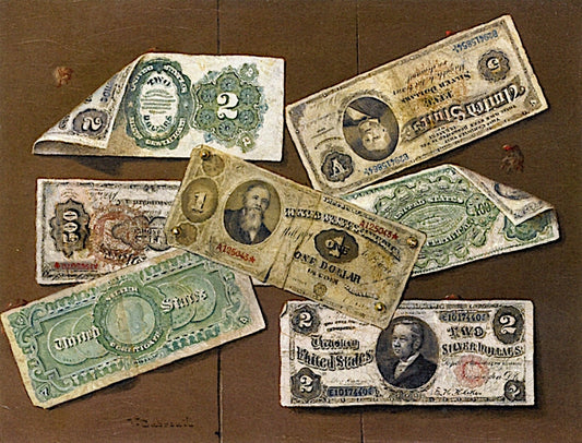 A Few Bills by Victor Dubreuil,16x12(A3) Poster