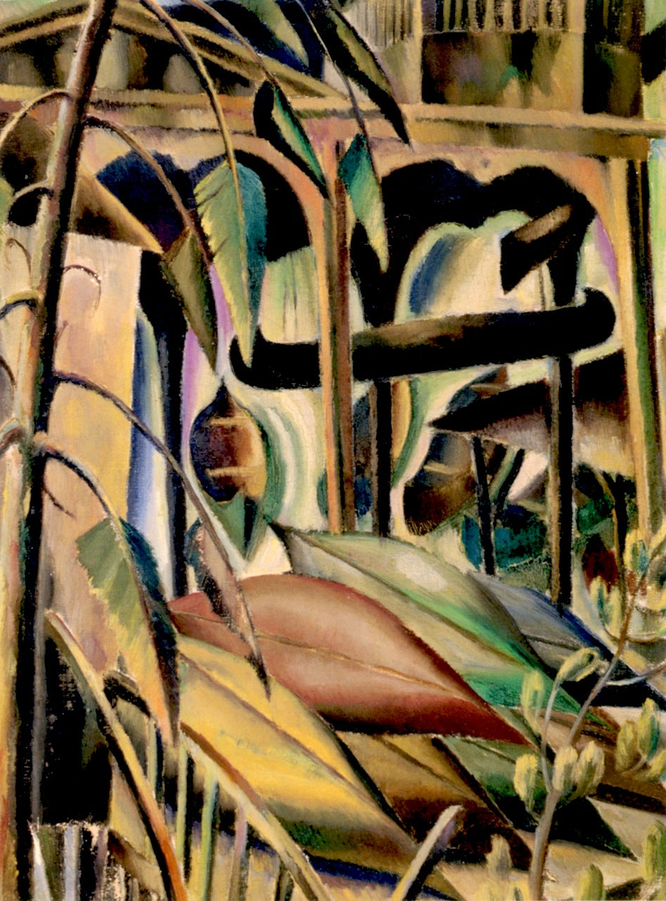 Canoes, vintage artwork by Middleton Manigault, 12x8" (A4) Poster