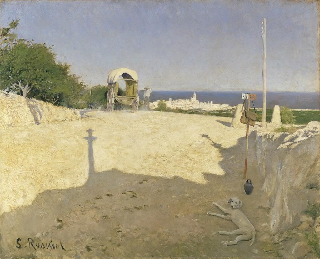 Landmark by Santiago Rusinol Prats,A3(16x12")Poster