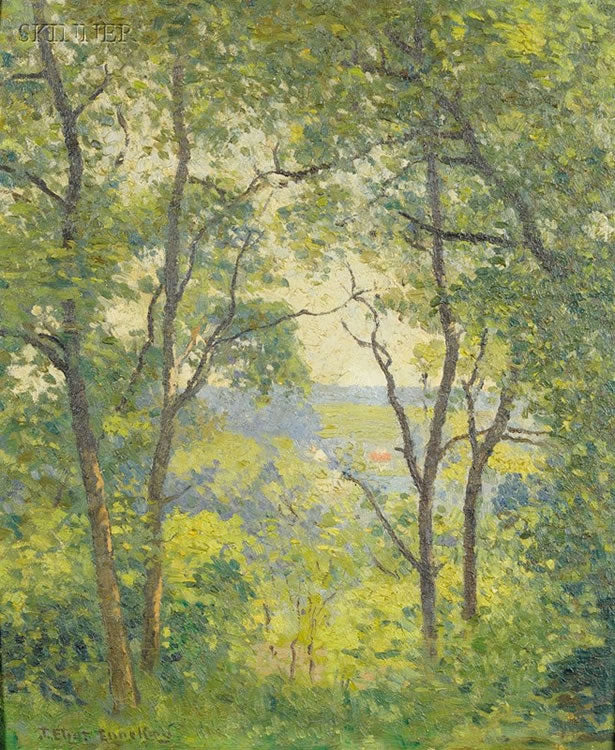 The Vista by Joseph Eliot Enneking,16x12(A3) Poster