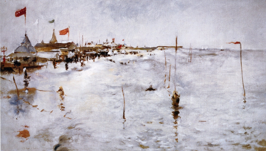Coney Island: From Brighton Pier by John Twachtman,A3(16x12")Poster