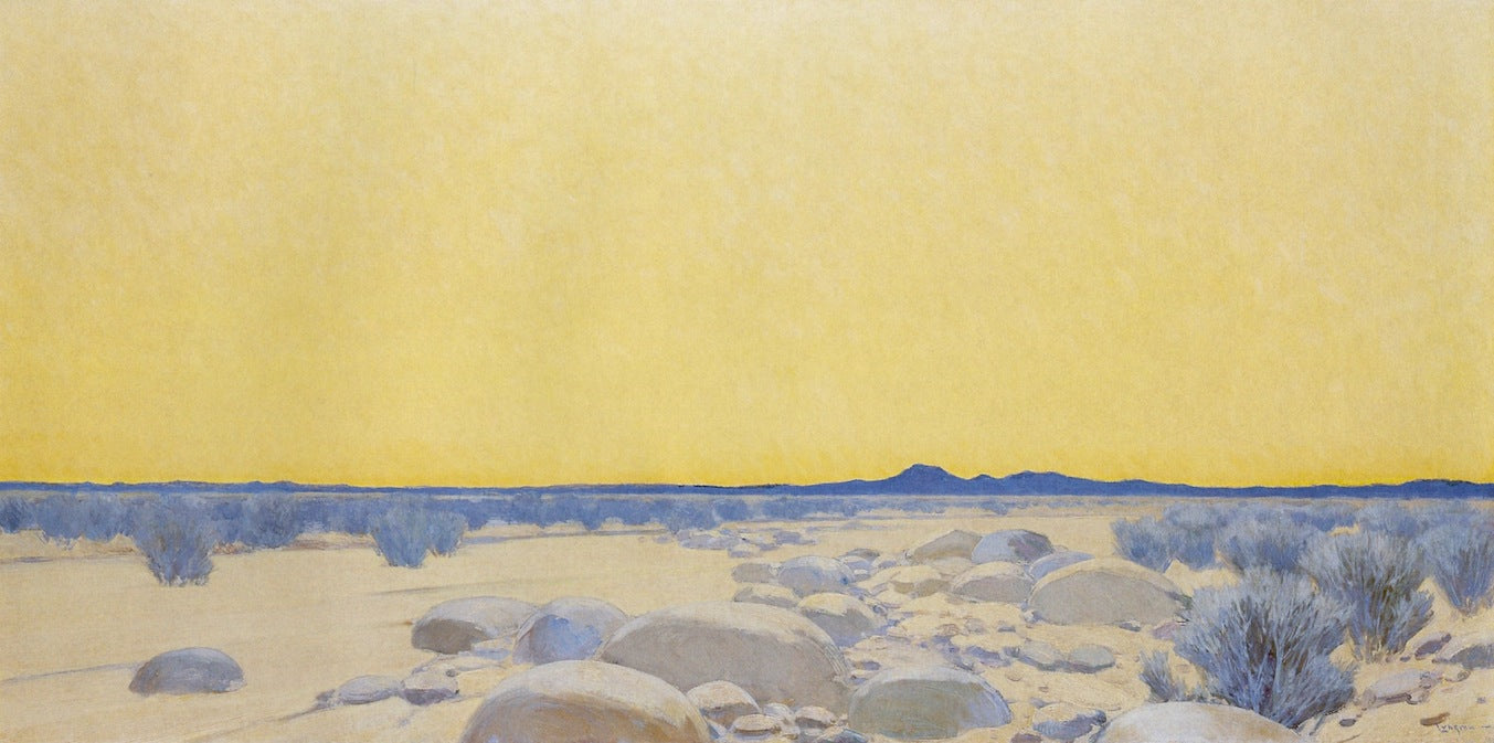Desert Sunset by Fernand H. Lungren,A3(16x12")Poster