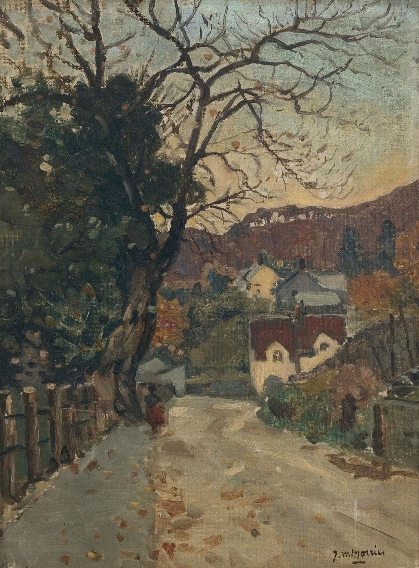 Trefriw, North Wales by James Wilson Morris,A3(16x12")Poster
