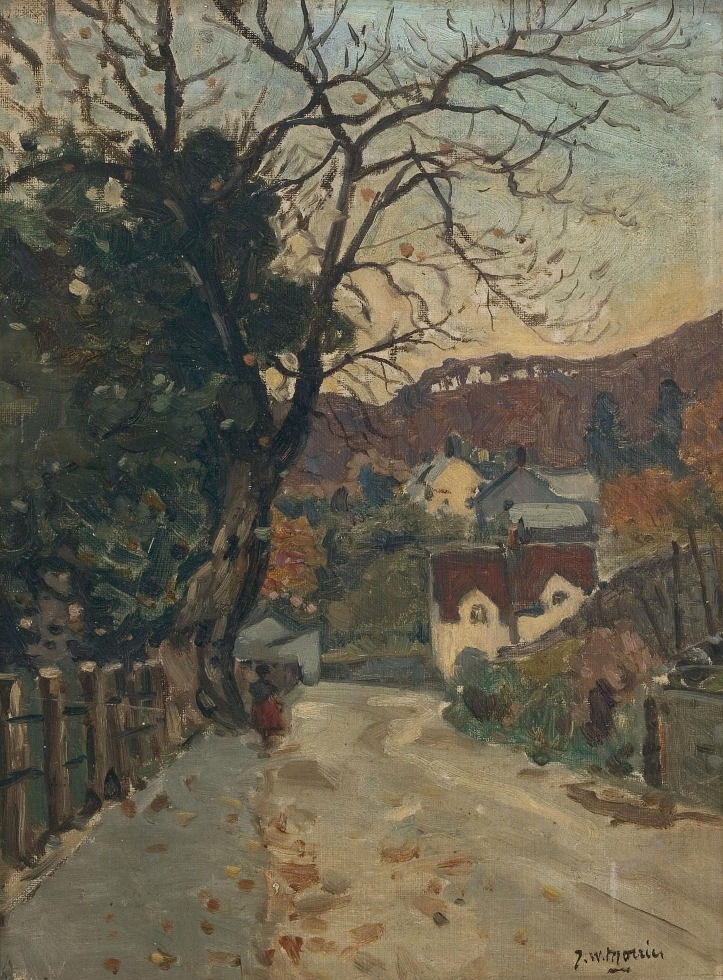 Trefriw, North Wales by James Wilson Morris,A3(16x12")Poster