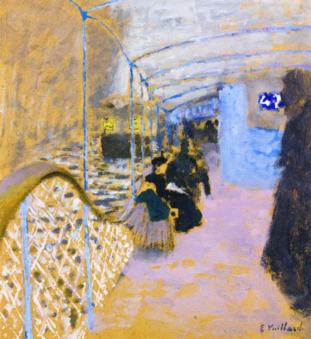 The Bateau-Mouche by edouard Vuillard,A3(16x12")Poster