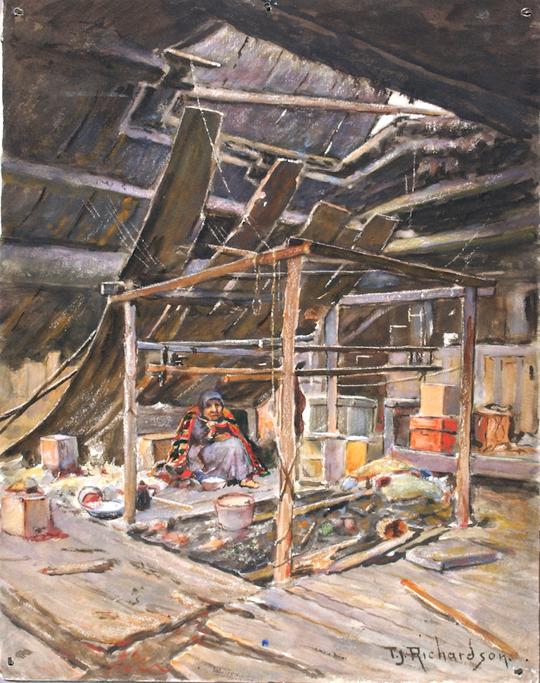 Native Interior by Theodore J. Richardson,A3(16x12")Poster