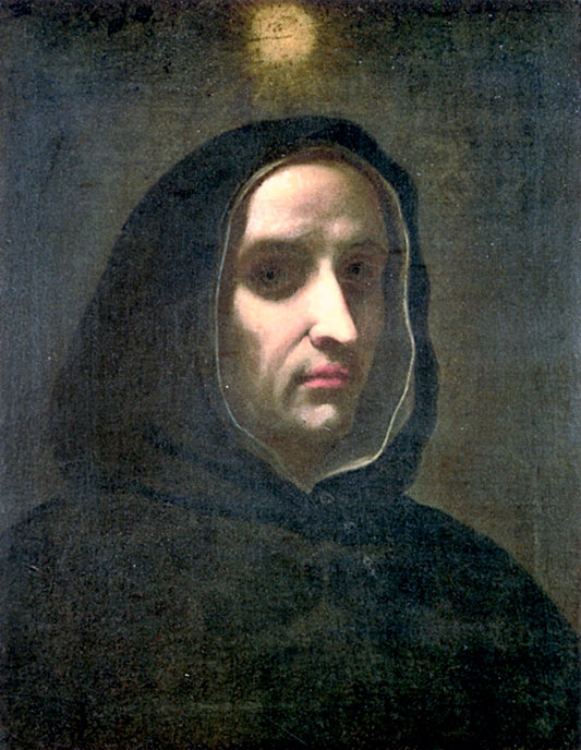 Fra Angelico, vintage artwork by Carlo Dolci, 12x8" (A4) Poster