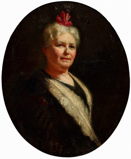 Mrs W.A.B. Greaves, vintage artwork by Tom Roberts, 12x8" (A4) Poster