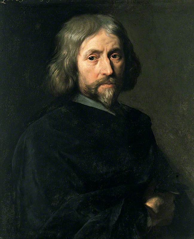 William Harvey (1578–1657), vintage artwork by Attributed to Michiel Jansz. van Mierevelt, 12x8" (A4) Poster