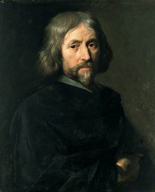 William Harvey (1578–1657), vintage artwork by Attributed to Michiel Jansz. van Mierevelt, 12x8" (A4) Poster