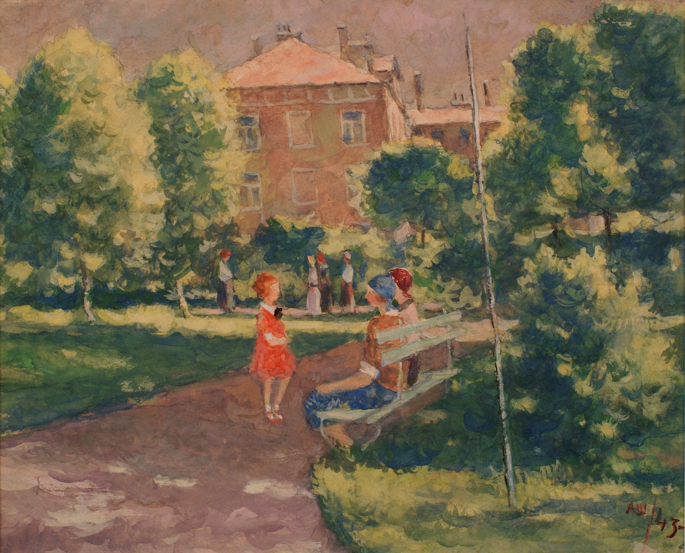 Bauman Square by Alexander Shevchenko,16x12(A3) Poster
