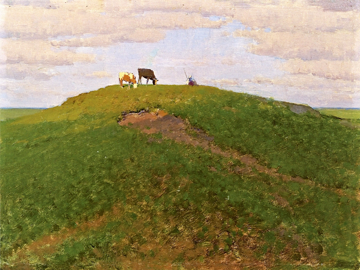 On the Hill by Ferdinand Brunner,A3(16x12")Poster