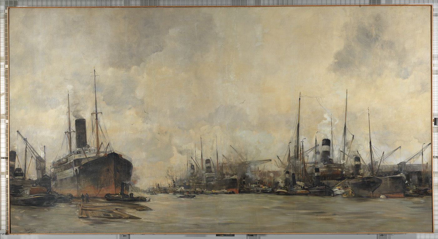ps of the Royal Netherlands Steamship Company by Hobbe Smith,A3(16x12")Poster