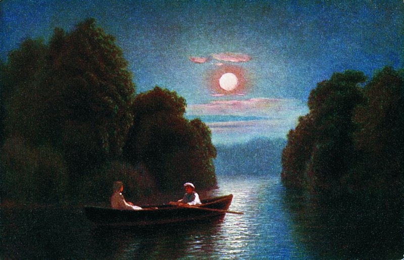 Night Calm by Gavriil Kondratenko,A3(16x12")Poster