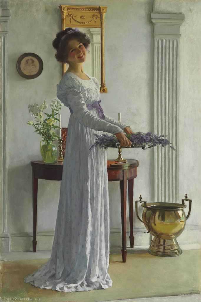 Lavender Harvest by William Henry Margetson,A3(16x12")Poster