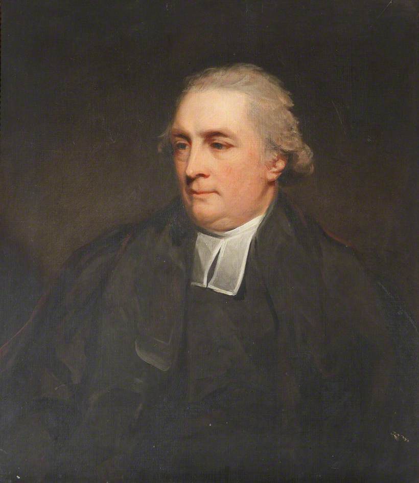 Edmund Isham, vintage artwork by John Hoppner, 12x8" (A4) Poster