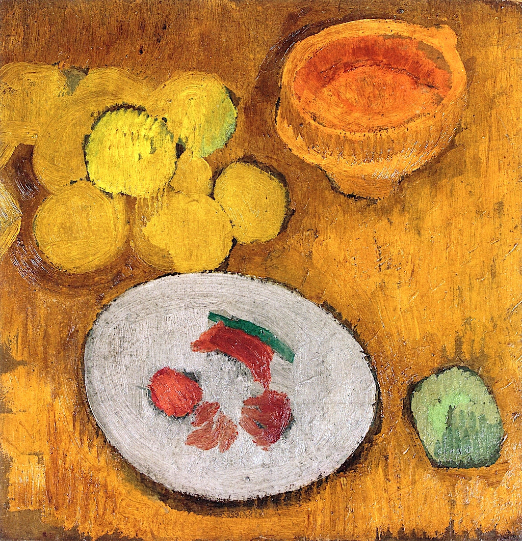 ill Life with Fruit, Bowl and Plates by Roger de la Fresnaye,16x12(A3) Poster