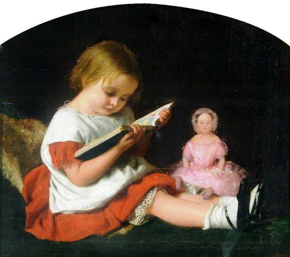 Fairy Tales, vintage artwork by Willam Charles Thomas Dobson, A3 (16x12") Poster Print
