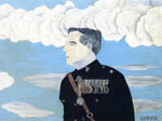Major General Smedley D. Butler, U.S.M.C., Retired, vintage artwork by Horace Pippin, 12x8" (A4) Poster