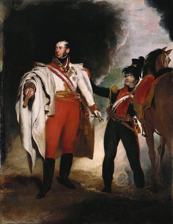 Charles Philip, Prince Schwarzenberg (1771-1820), vintage artwork by Thomas Lawrence, 12x8" (A4) Poster