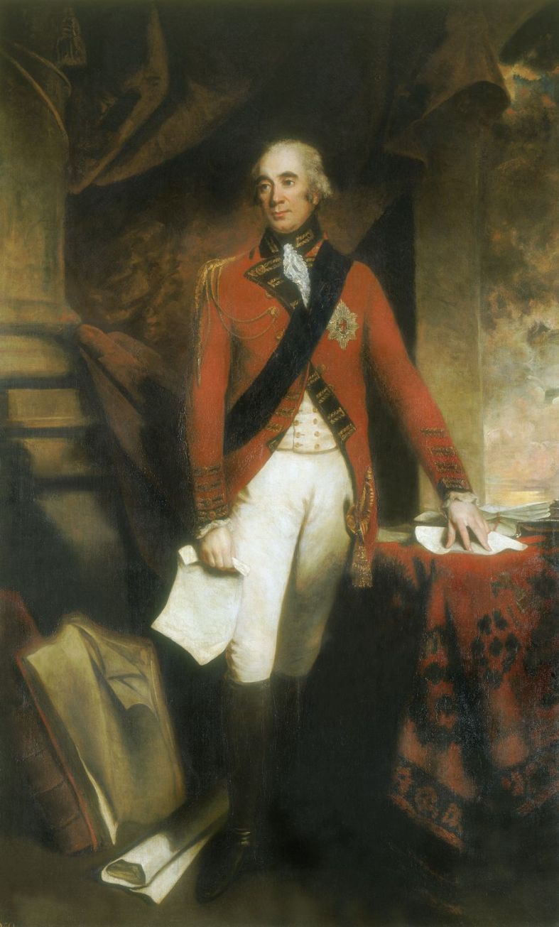 Francis Rawdon-Hastings, 1st Earl of Hastings, vintage artwork by John Hoppner, 12x8" (A4) Poster