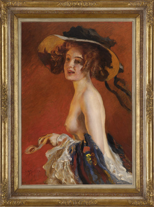 Before the Masked Ball by Leopold Schmutzler,A3(16x12")Poster