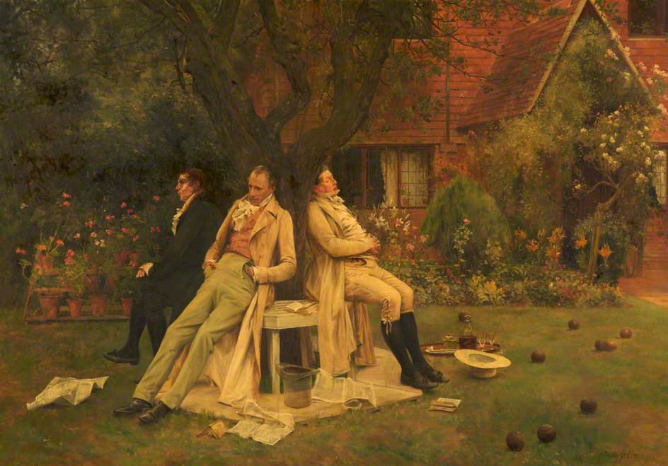 Played Out, vintage artwork by Walter Dendy Sadler, 12x8" (A4) Poster