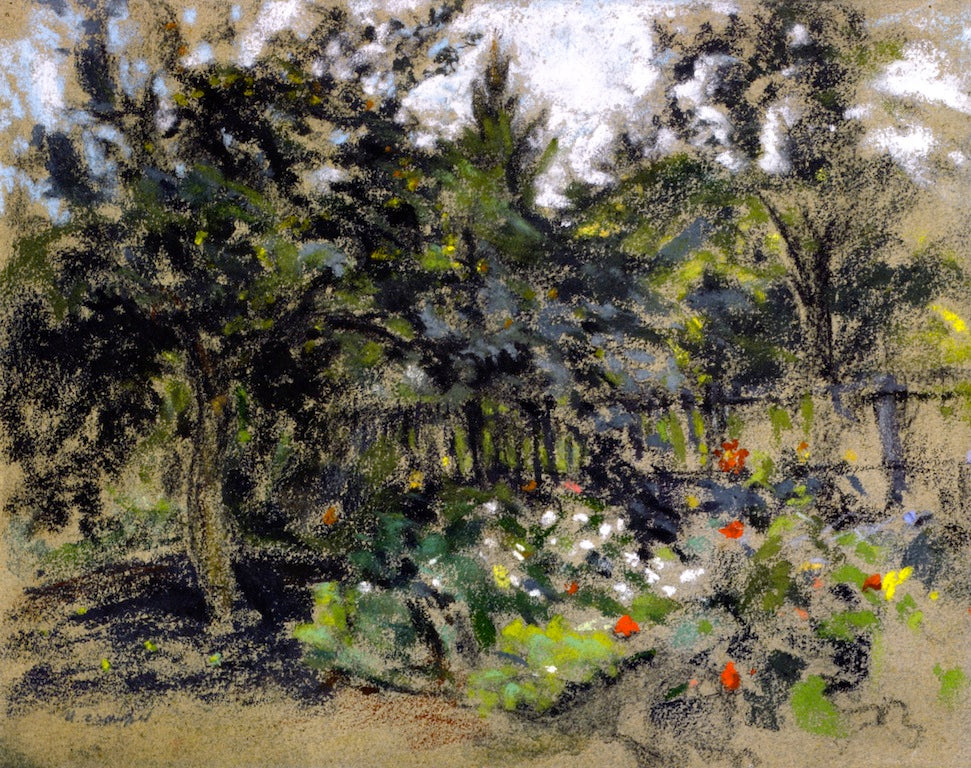The Garden Fence by Ker Xavier Roussel,A3(16x12")Poster
