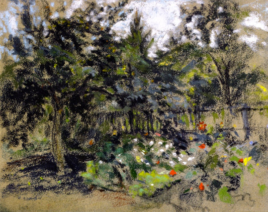 The Garden Fence by Ker Xavier Roussel,A3(16x12")Poster
