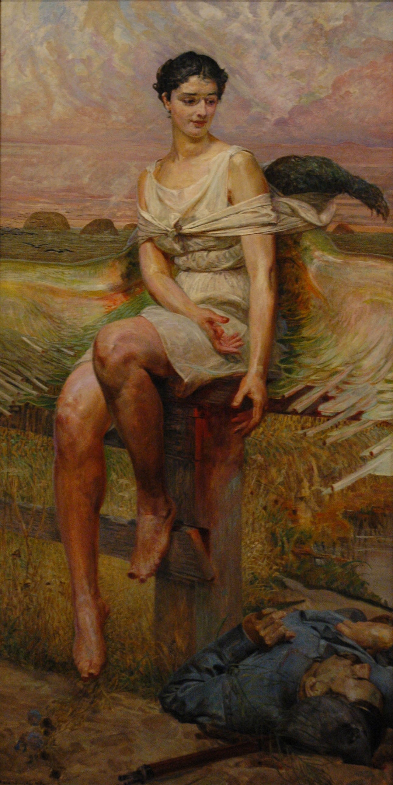 Nike Legionow by Jacek Malczewski,A3(16x12")Poster