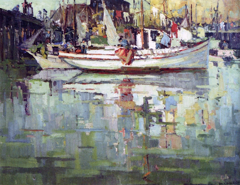 Sunday Reflections by George Kennedy Brandriff,16x12(A3) Poster